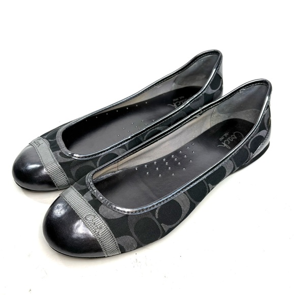 Coach Silver Ballet Flats | 7B - Picture 8 of 8